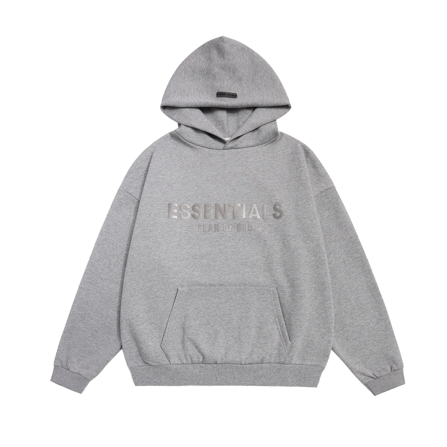 🆕 FEAR OF GOD ESSENTIALS logo ：LM # ： Black Sizes： S M L XL